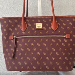 Dooney & Bourke Greta in Bordeaux Red